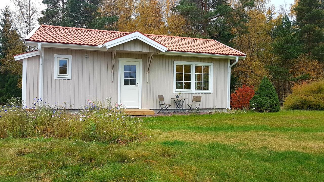 Nybyggd Stuga Intill Skogsbrynet - New Built Cottage Next To The Cowberry Forest โมรา ภายนอก รูปภาพ